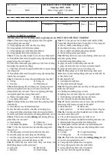 Đề thi Học kì 2 Công nghệ 7 năm 2025-2026 trường THCS Nguyễn Thị Thập (TP Hồ Chí Minh)